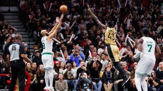NBA - I Celtics resistono al ritorno dei Toronto Raptors