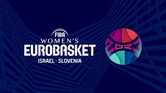 FIBA Women's EuroBasket 2023: svelato il logo ufficiale