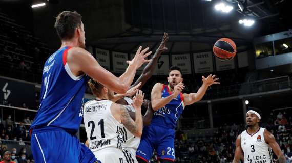 EuroLeague - L'Asvel rimonta l'Anadolu Efes e gli infligge la 3a sconfitta