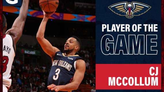 NBA - Pelicans d'assalto espugnano il fortino dei Miami Heat