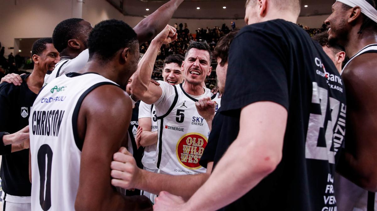 Udine, Pedone esulta: «Finalmente gli Dei del basket ci hanno ripagato delle beffe subite»