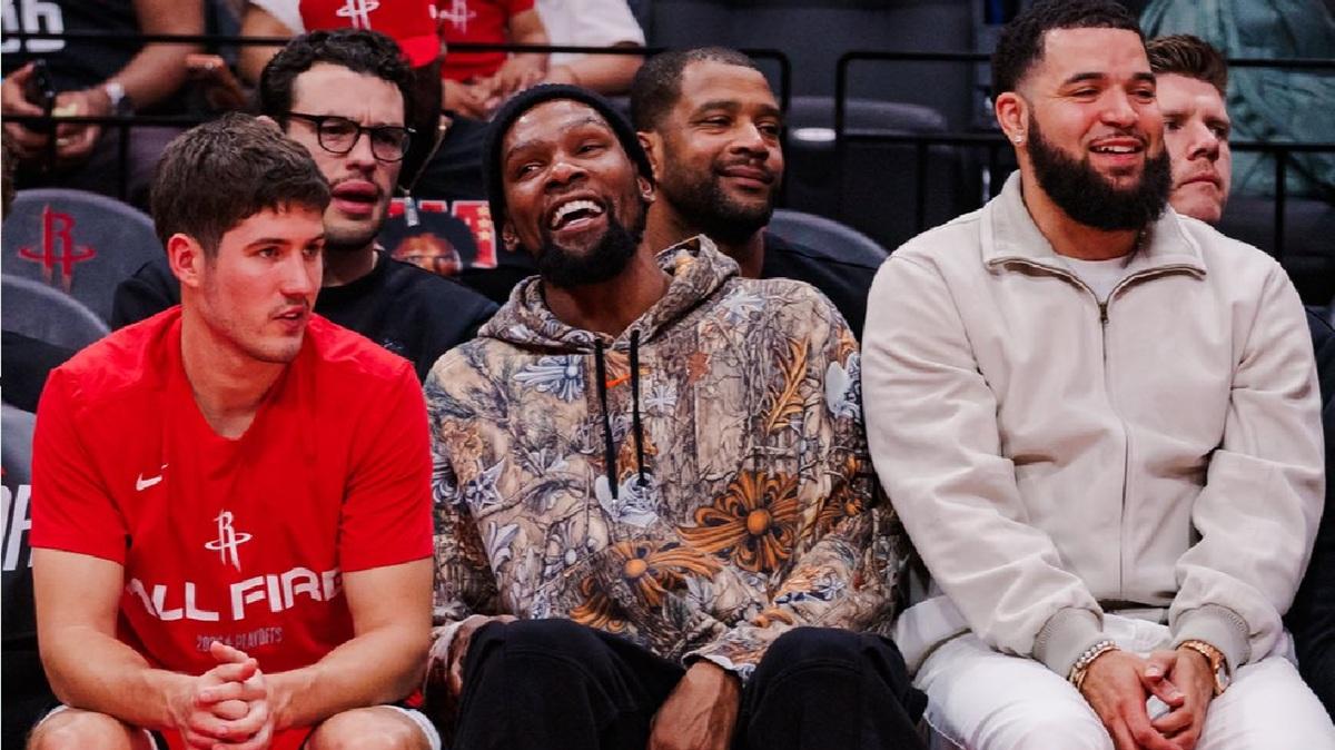 Rockets: Kevin Durant escluso da gara 5 contro i Lakers a Los Angeles