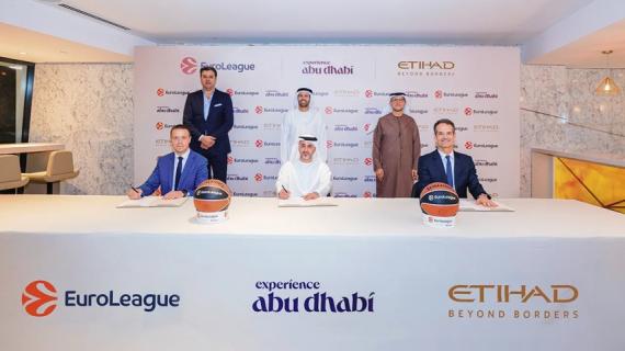 EuroLeague agli Arabi: Abu Dhabi e Etihad nuovi sponsor principali
