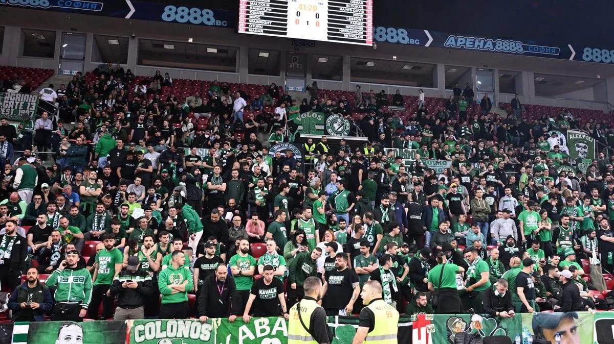 Panathinaikos, oltre 6000 tifosi greci si presentano a Sofia per la sfida Hapoel
