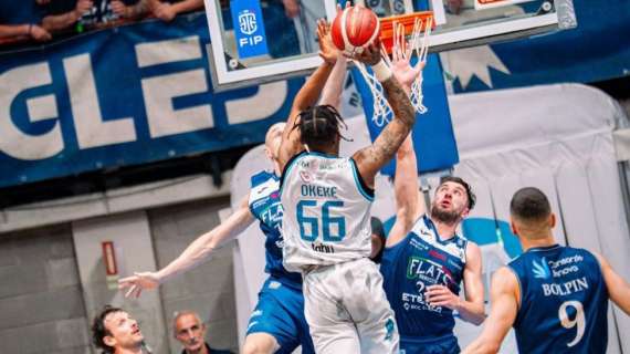 LIVE A2 - Cantù batte la Fortitudo Bologna in Gara 1 con 20 di Grant Basile