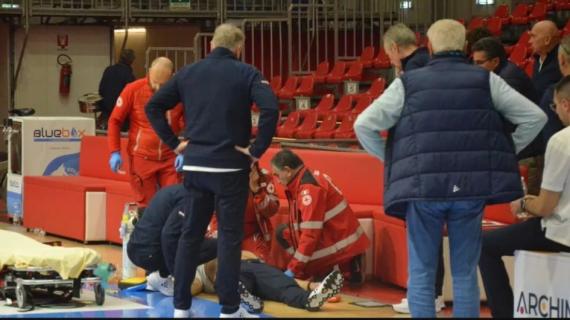 Paura a Piacenza: coach Humberto Manzo soccorso e portato in ospedale