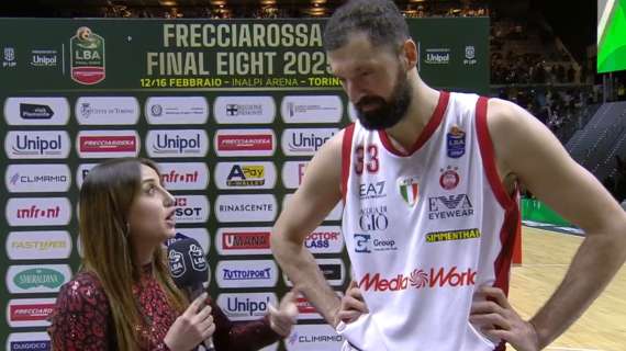 F8 | «Il lavoro non è finito»: Olimpia, Mirotic dopo la vittoria in semifinale con Brescia