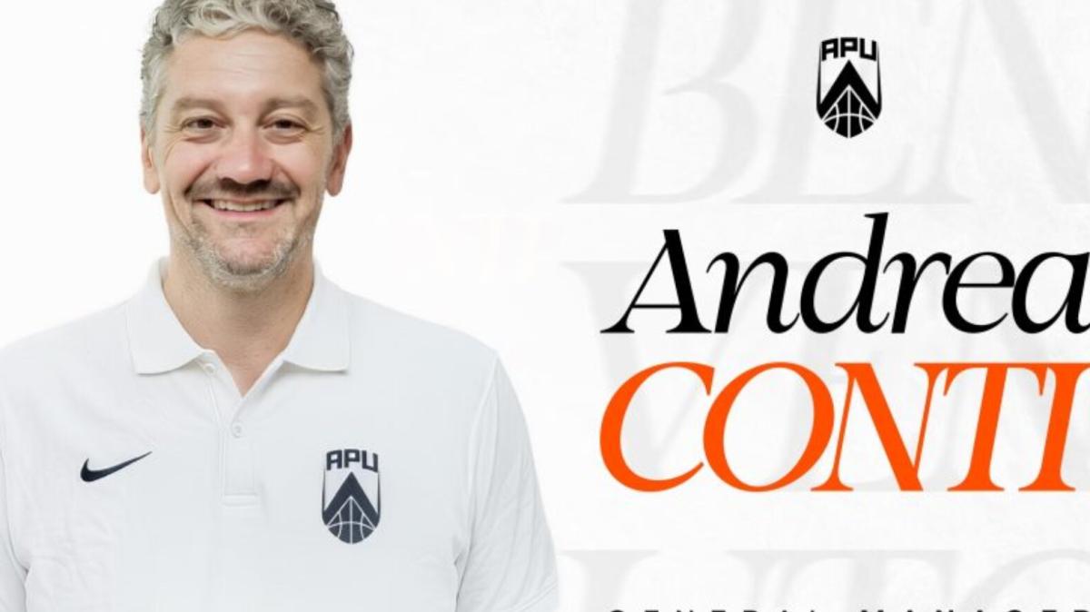 Apu Udine, ora è ufficiale: Andrea Conti è il nuovo General Manager