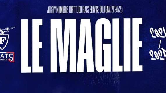 A2 - Fortitudo Bologna, i numeri di maglia per la stagione 2024/25