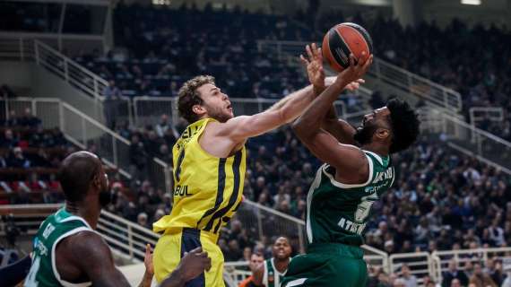 EuroLeague - Il Panathinaikos crolla nel finale contro il Fenerbahçe all'OAKA