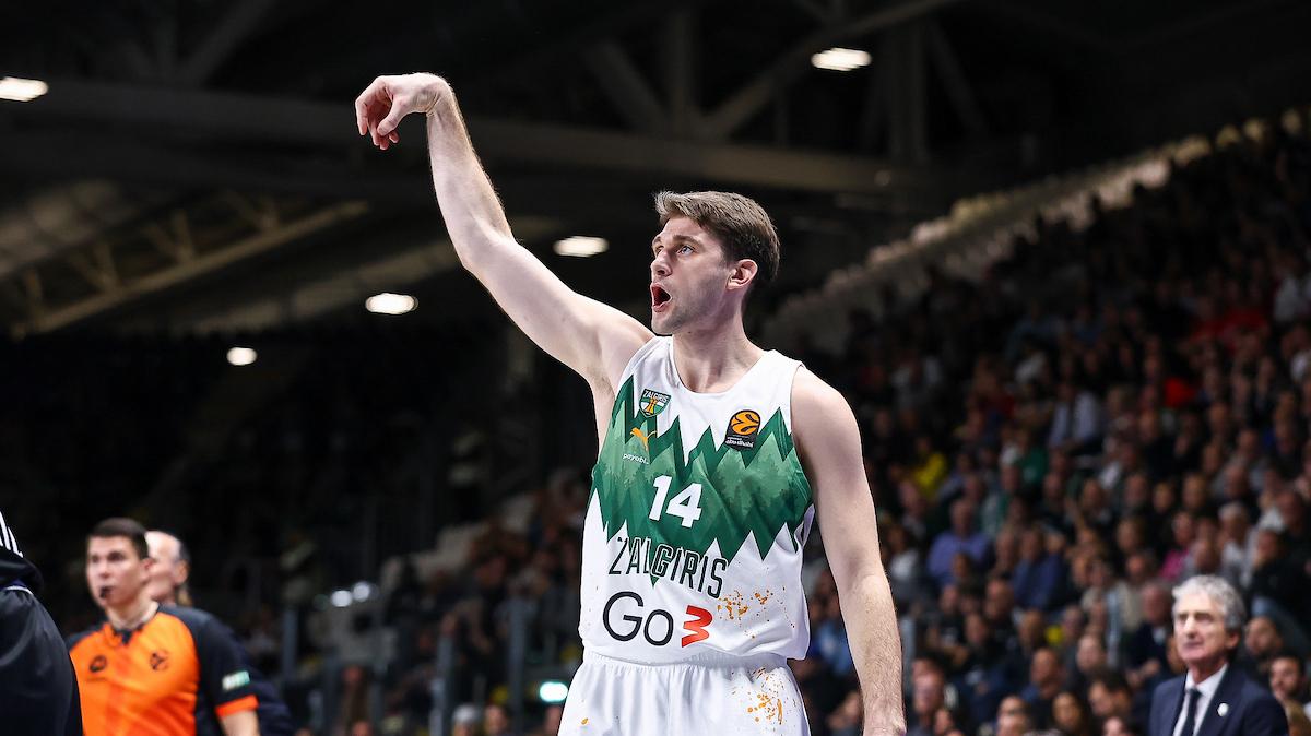 Zalgiris Kaunas, c'è il rinnovo pluriennale di Dustin Sleva