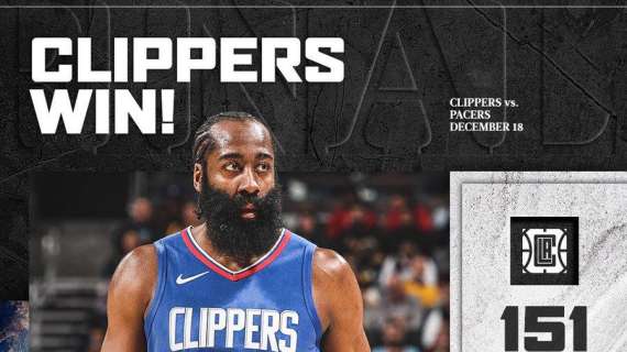 NBA - I Clippers volano sulla crisi degli Indiana Pacers