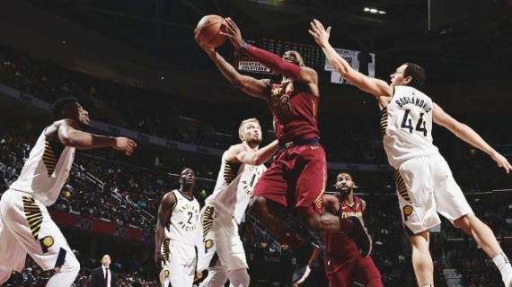 NBA - I Pacers danno il quarto schiaffo consecutivo ai Cavaliers