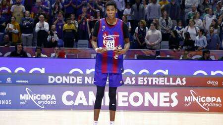 Mohamed Dabone, il fenomeno del Barca vince l'MVP della Minicopa Endesa con numeri clamorosi