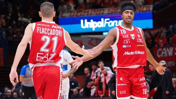 LBA - Olimpia, Flaccadori: "Evitare quei break che ci fanno perdere le gare"