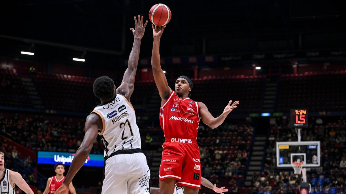 Aquila Trento vs Olimpia Milano, diretta (ore 17)