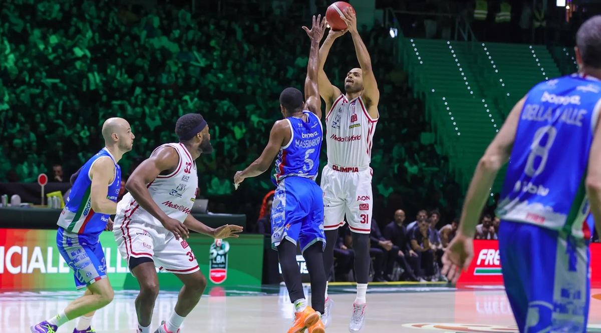 Germani Brescia - EA7 Emporio Armani Milano, quarta serie playoff nella storia tra i club