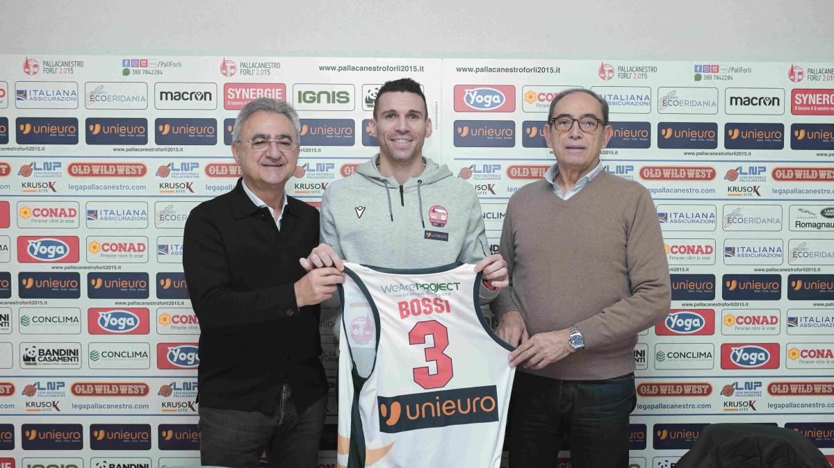 Forlì presenta Stefano Bossi: «Speriamo possa darci una mano a invertire il trend»