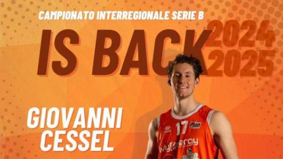 Serie B - Viola, Giovanni Cessel c’è: il pivot senese ancora in neroarancio