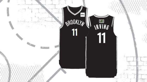 NBA - I Nets preparano 10.000 maglie di Kyrie Irving in regalo