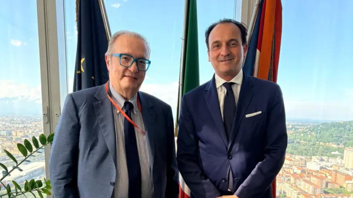 Il presidente LBA Maurizio Gherardini incontra il presidente della Regione Piemonte Alberto Cirio
