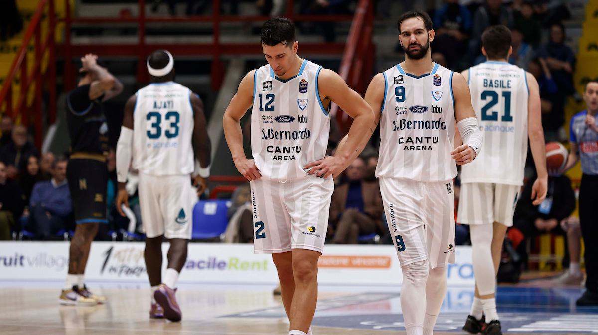 Ricorso Cantù a Napoli, ma non è arrivato in tempo: confermato il risultato 