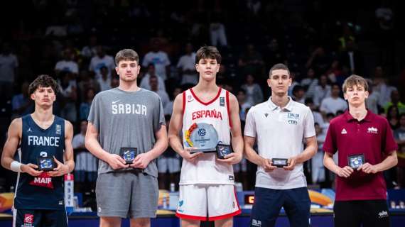 Diego Garavaglia nel miglior quintetto di EuroBasket U18