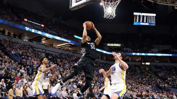 NBA - Steph Curry evita la beffa ai Timberwolves: Warriors ko!
