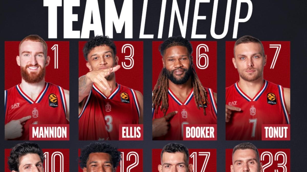 Olimpia Milano, i 12 di Messina a Barcelona: dentro Tonut