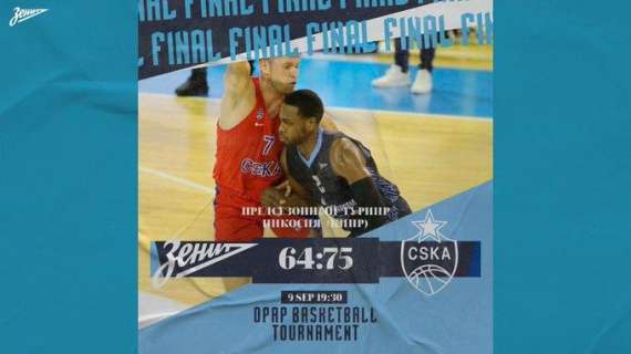 EuroLeague - Rivincita in amichevole di CSKA Mosca su Zenit S. Pietroburgo