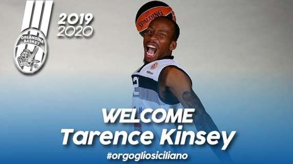 UFFICIALE A2 - Orlandina Basket, firmato Tarence Kinsey