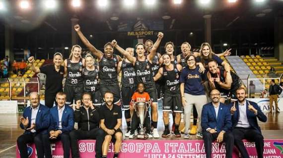A1 F - Famila Schio vince la Supercoppa italiana, battuta Lucca a domicilio