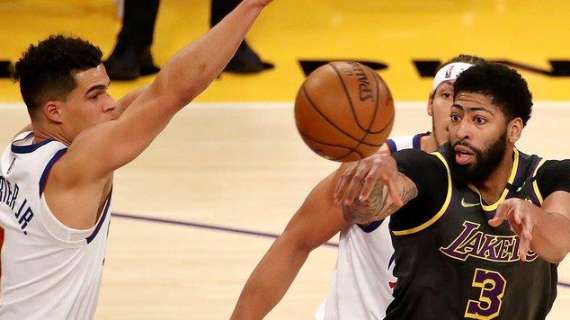 NBA - Impresa Lakers: abbattuti i Nuggets senza LeBron James