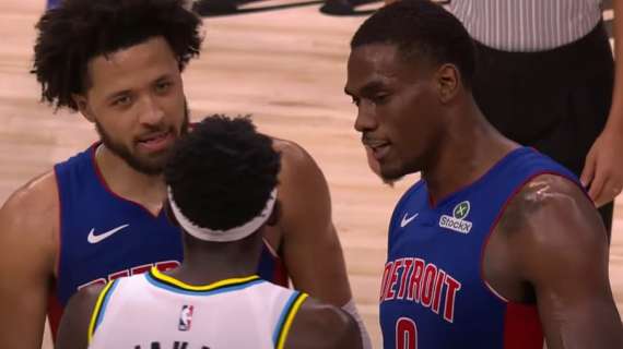 NBA - Un post-partita elettrico tra i Pistons e i Pacers