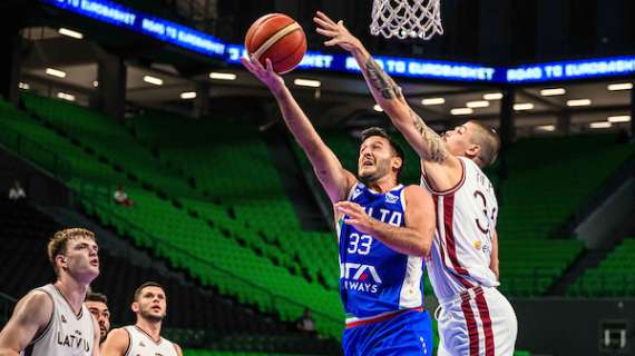 LIVE: Italia vs Lettonia, diretta (56-76 al 36') | Torneo dell'Acropolis