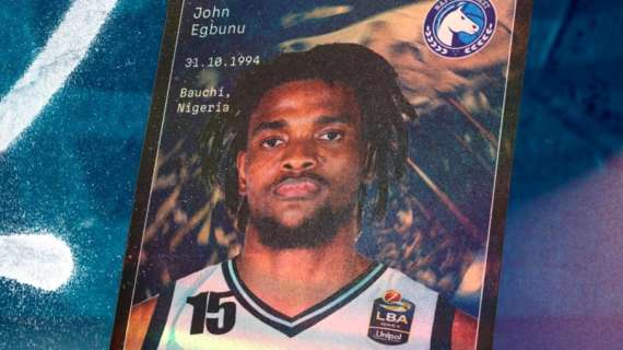 UFFICIALE LBA - Napoli, colpo sotto canestro: presto John Egbunu