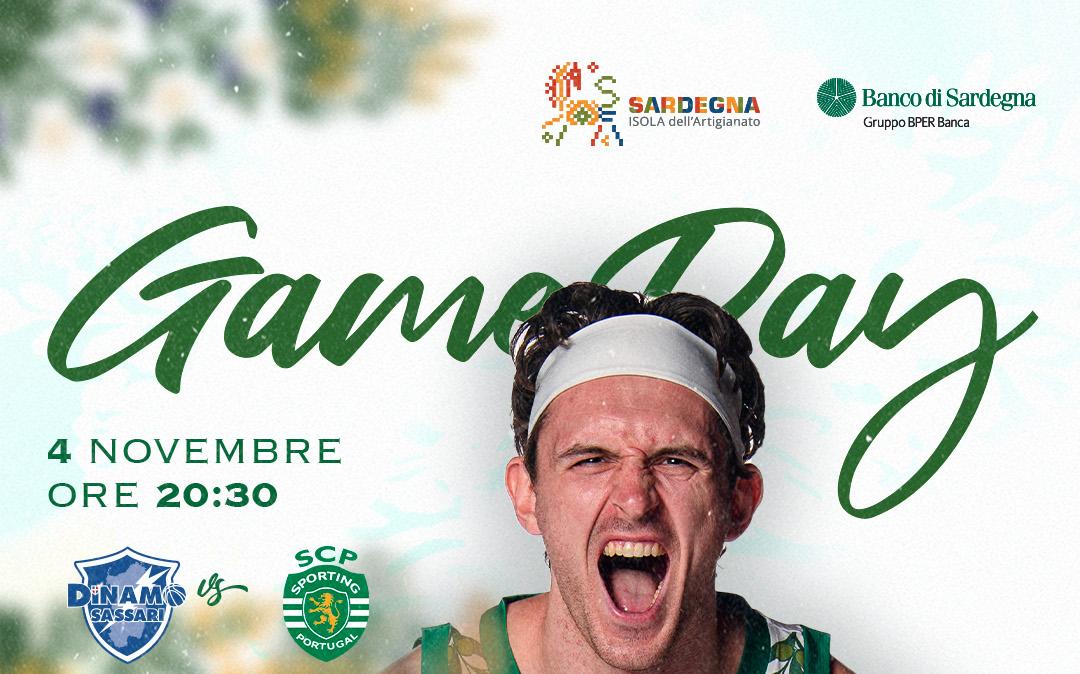 LIVE FIBA EC - Dinamo BDS Sassari v Sporting CP diretta streaming