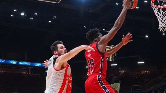 EL highlights: l'Olimpia Milano domina la Stella Rossa Belgrado