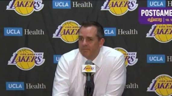 NBA - Lakers, la difesa una priorità per coach Frank Vogel