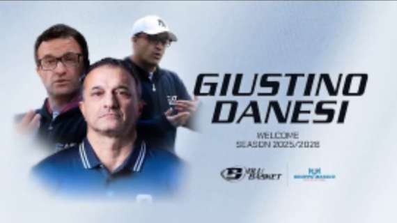 UFFICIALE A2 - Giustino Danesi nuovo preparatore della Blu Basket Bergamo