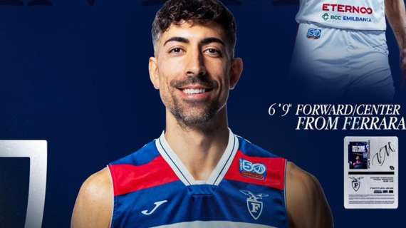 UFFICIALE A2 - Fortitudo Bologna, roster chiuso con Valerio Mazzola