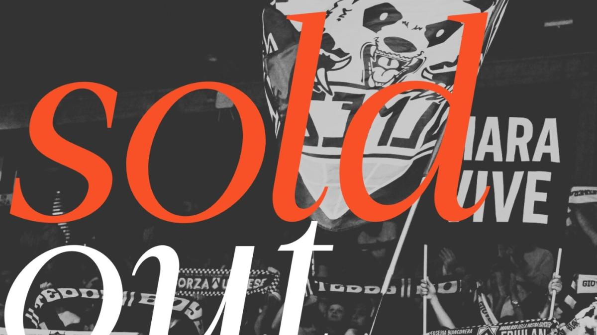 Il derby tra Udine e Venezia è ufficialmente sold out!