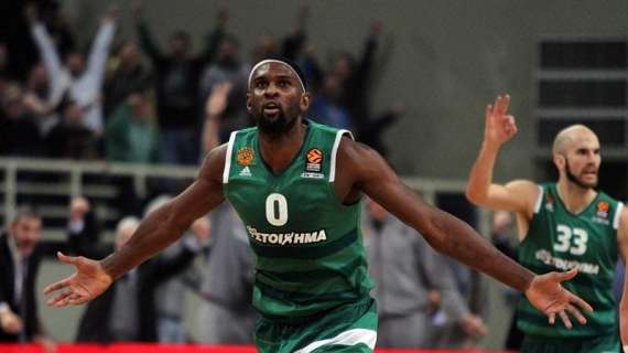 EuroLeague - Mike James salva il Panathinaikos dall'assalto del Baskonia