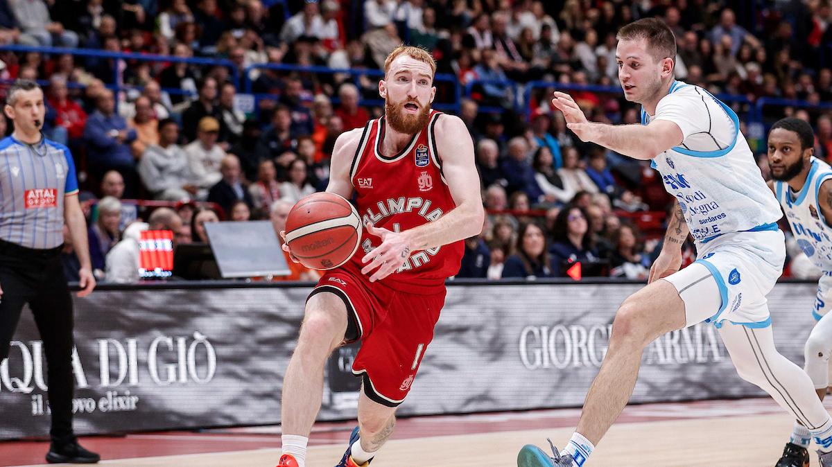 Olimpia Milano festeggia 90 anni con la Dinamo Sassari: gli highlights