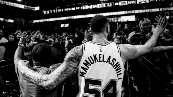 NBA - New York insegue vanamente la San Antonio di Mamukelashvili