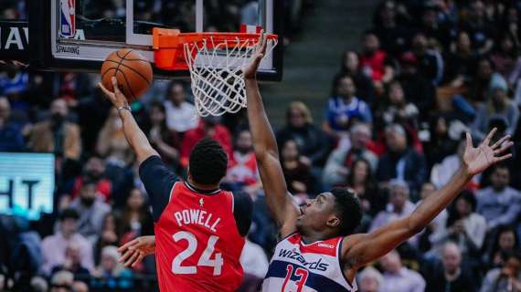 NBA - Siakam extralarge nella vittoria dei Raptors sui Wizards