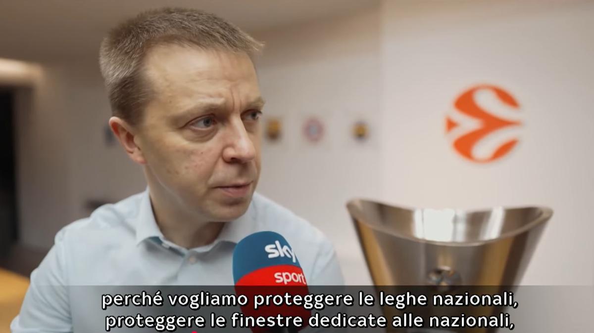 Il CEO di EuroLeague: «Rispetto Messina. La sostenibilità è sempre stata il nostro obiettivo»