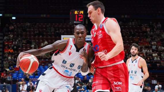 LBA Highlights - Olimpia Milano prevale sulla Unahotels Reggiana