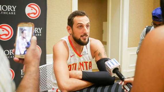 NBA - Atlanta Hawks Media Day with Marco Belinelli