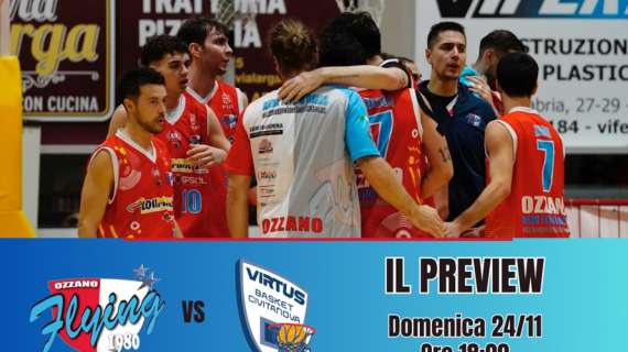 Serie B - La New Flying Balls Ozzano attende la Virtus Civitanova